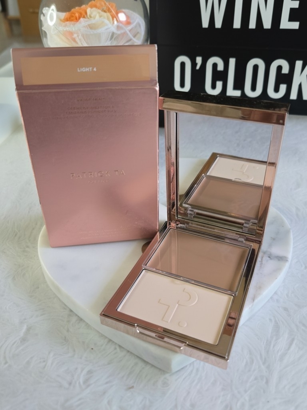 Patrick Ta Light 4 Dual Face Powder — Cream & Tan Finish